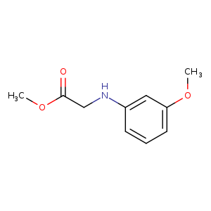 (3-Methoxy-phenylamino)-acetic acid methyl ester