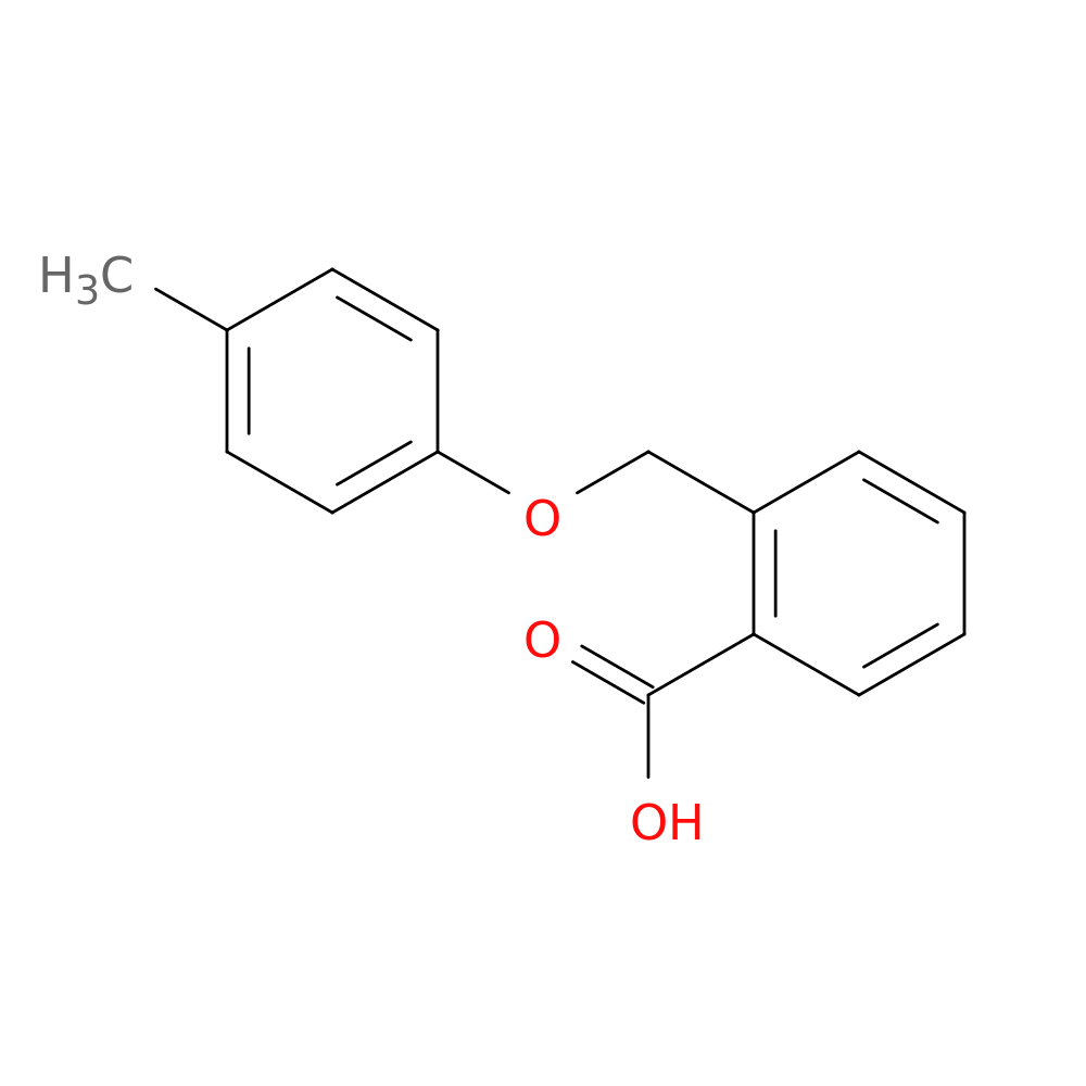 2-[(4-Methylphenoxy)methyl]benzoic acid