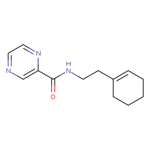 N-[2-(cyclohex-1-en-1-yl)ethyl]pyrazine-2-carboxamide