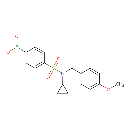 4-[N-Cyclopropyl-N-(4-methoxybenzyl)sulfamoyl]phenylboronic acid