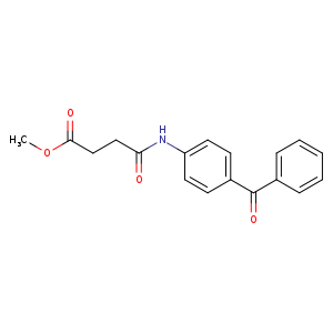 methyl 4-(4-benzoylanilino)-4-oxobutanoate
