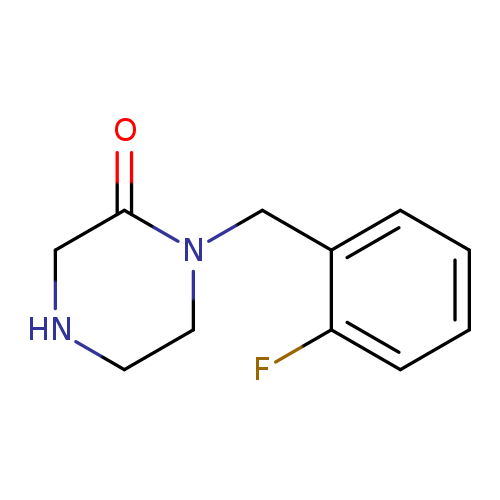 1-(2-Fluorobenzyl)piperazin-2-one hydrochloride