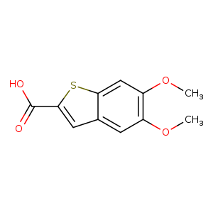 Benzo[b]thiophene-2-carboxylic acid, 5,6-dimethoxy-