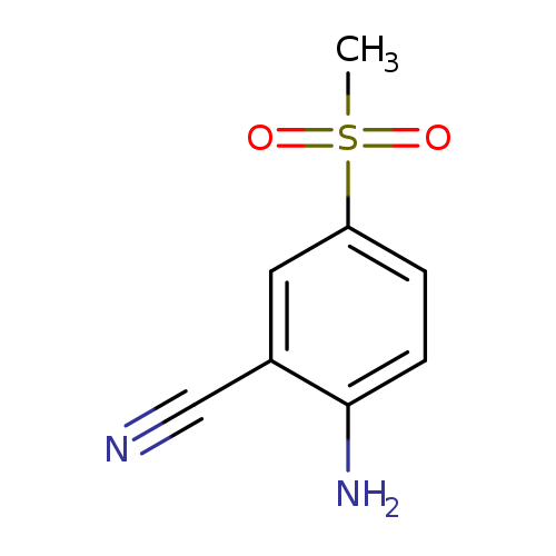 Benzonitrile, 2-amino-5-(methylsulfonyl)-