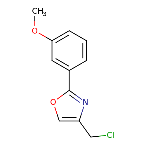 4-(chloromethyl)-2-(3-methoxyphenyl)-1,3-oxazole