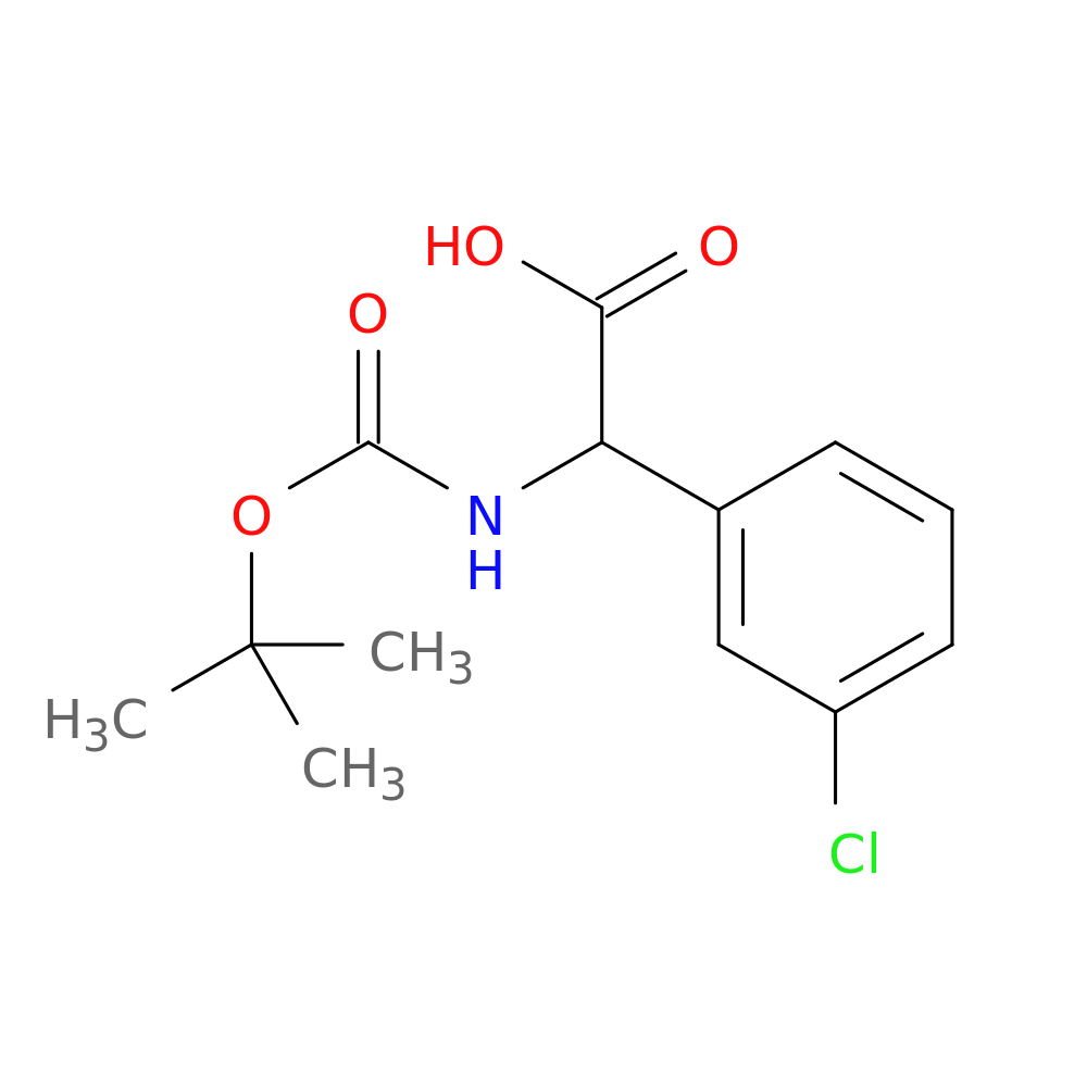 N-Boc-(3'-chlorophenyl)glycine