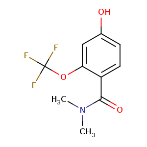 4-Hydroxy-N,N-dimethyl-2-trifluoromethoxy-benzamide