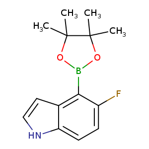 1H-Indole, 5-fluoro-4-(4,4,5,5-tetraMethyl-1,3,2-dioxaborolan-2-yl)-