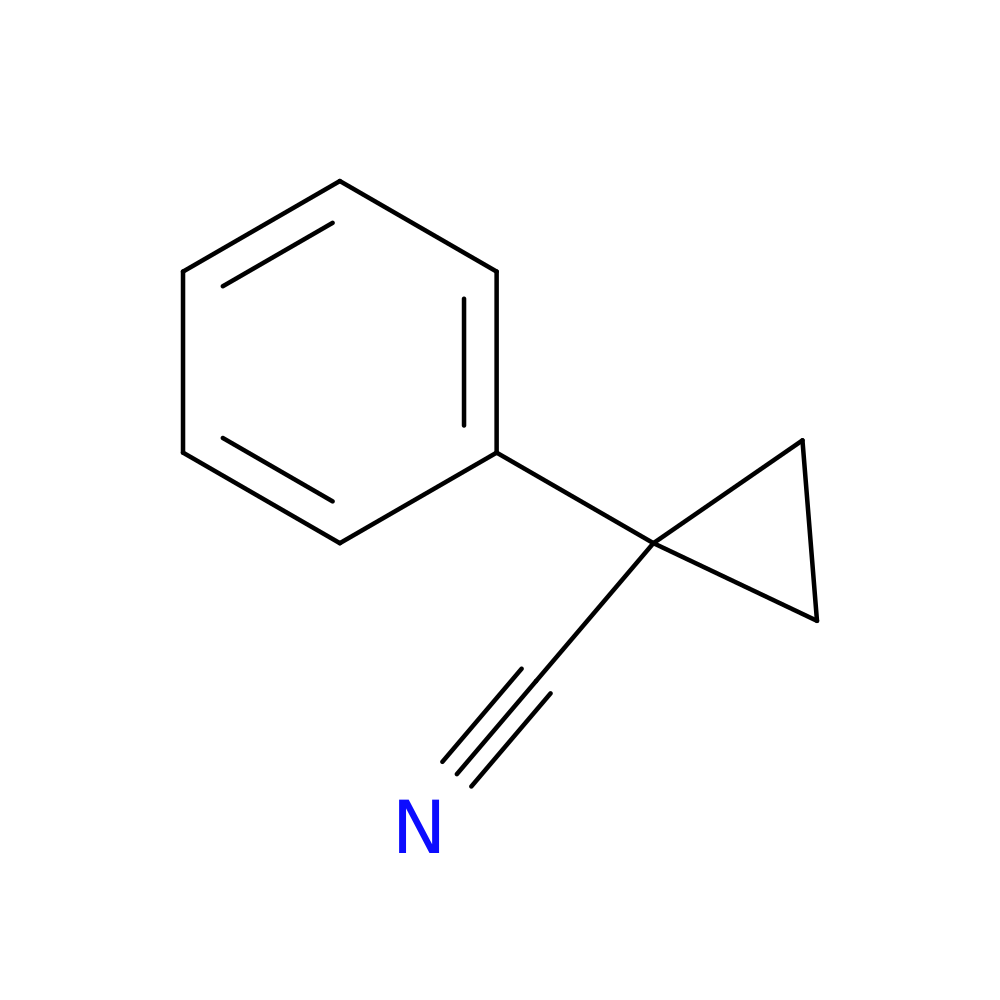 1-Phenyl-1-cyclopropanecarbonitrile