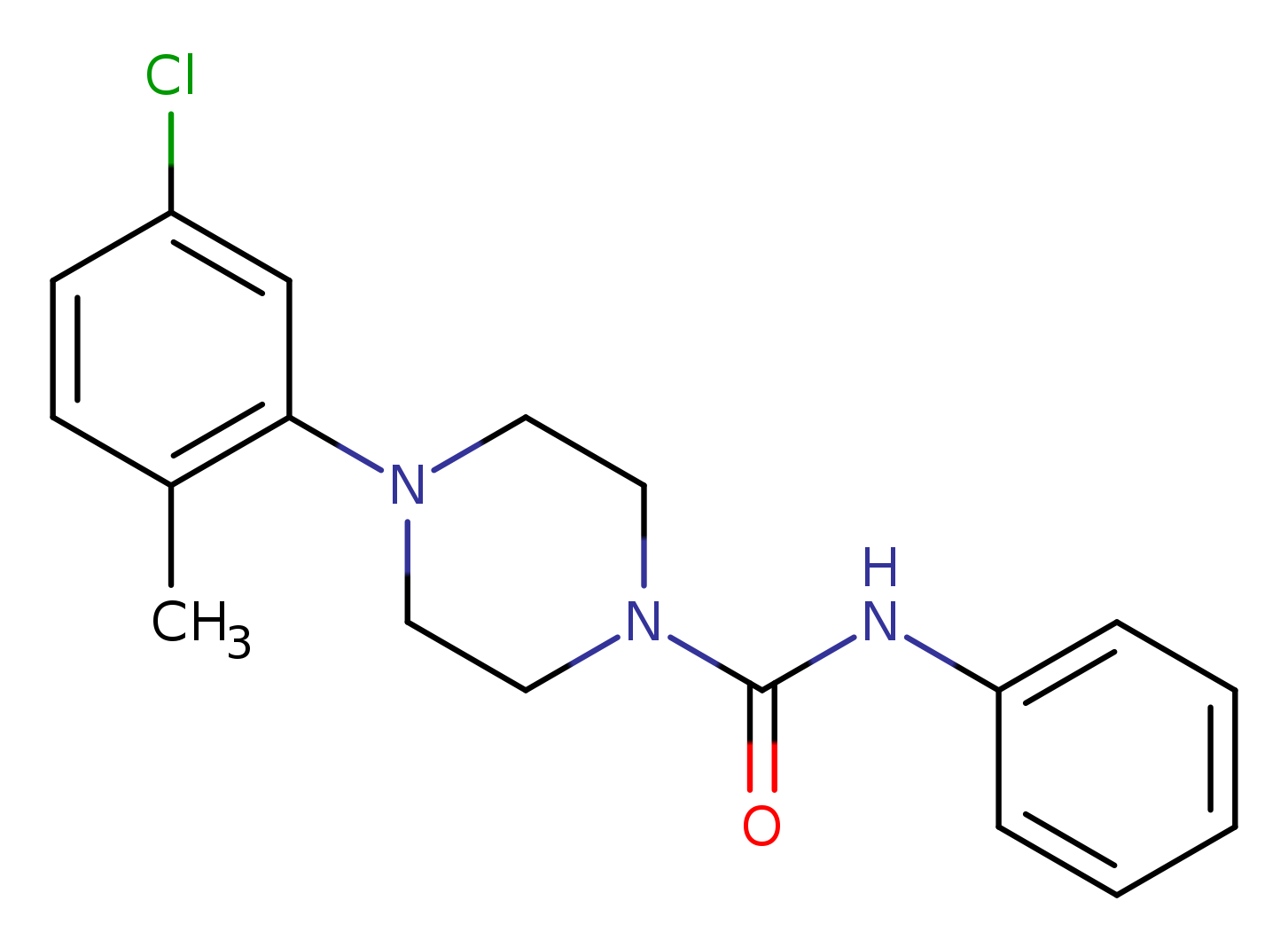 4-(5-chloro-2-methylphenyl)-N-phenylpiperazine-1-carboxamide