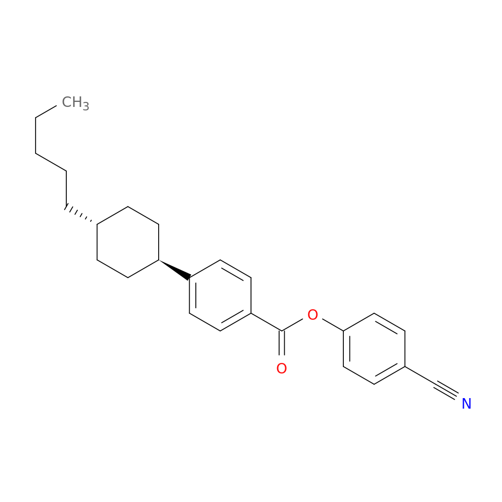 4-Cyanophenyl 4-(trans-4-pentylcyclohexyl)benzoate