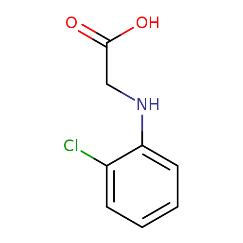 2-[(2-chlorophenyl)amino]acetic acid
