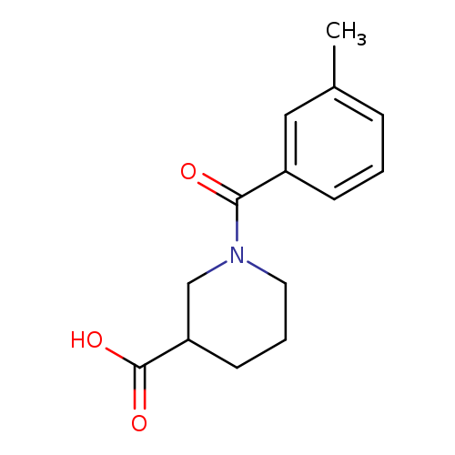 1-(3-Methylbenzoyl)piperidine-3-carboxylic acid