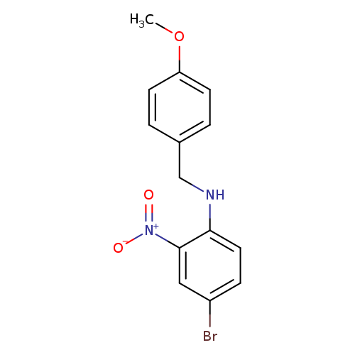 4-Bromo-N-(4-methoxybenzyl)-2-nitroaniline