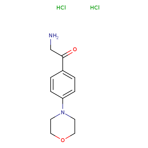 2-amino-1-[4-(morpholin-4-yl)phenyl]ethan-1-one dihydrochloride