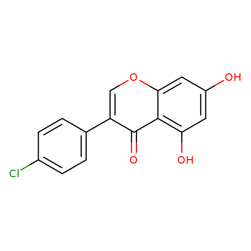 3-(4-chlorophenyl)-5,7-dihydroxy-4H-chromen-4-one