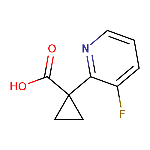 1-(3-Fluoropyridin-2-Yl)Cyclopropane-1-Carboxylic Acid