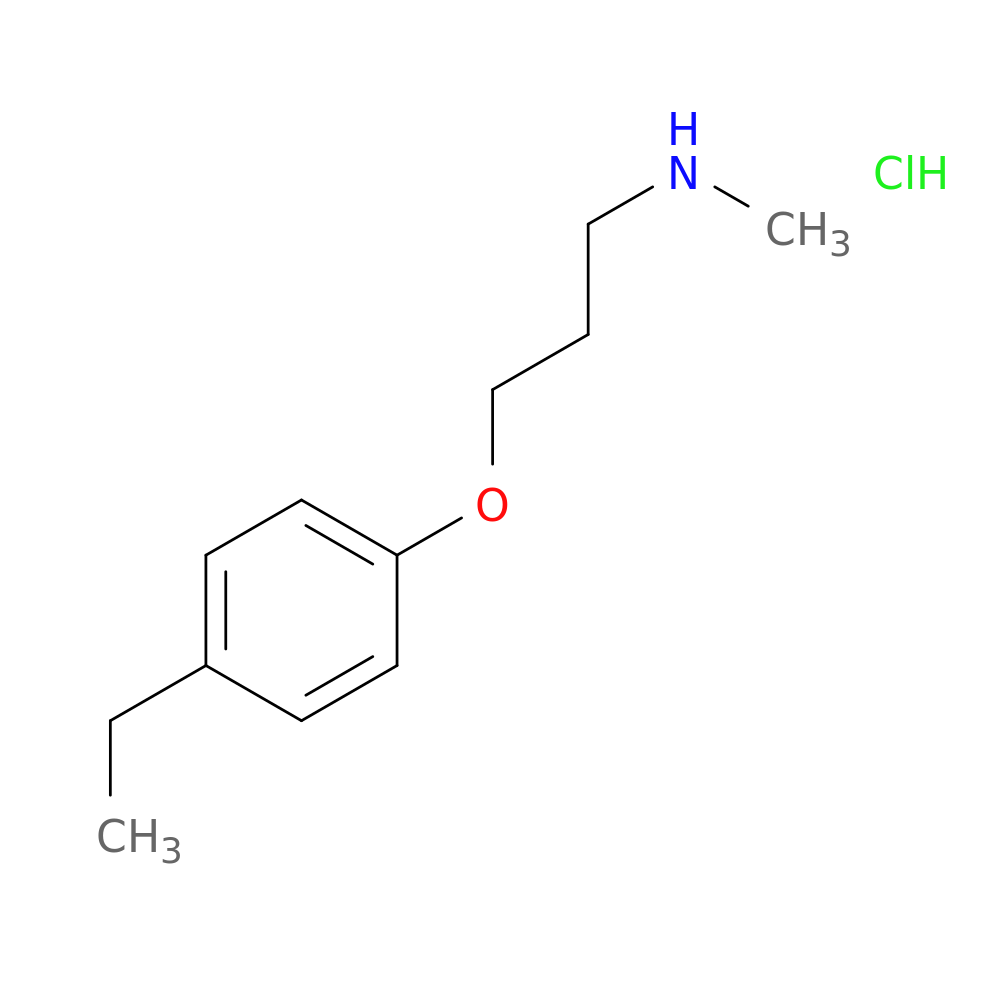 [3-(4-ethylphenoxy)propyl]methylamine hydrochloride
