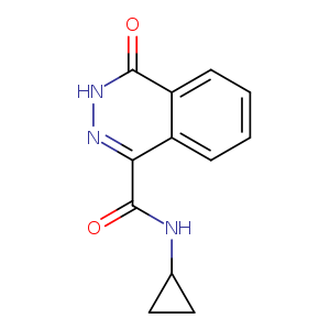N-Cyclopropyl-4-oxo-3,4-dihydrophthalazine-1-carboxamide