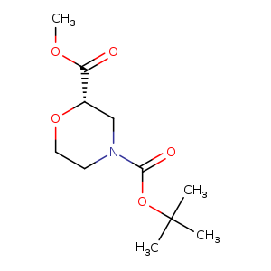 4-tert-butyl 2-methyl (2S)-morpholine-2,4-dicarboxylate