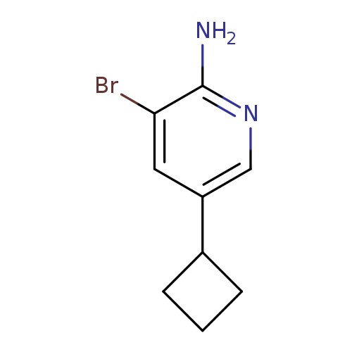 3-bromo-5-cyclobutylpyridin-2-amine