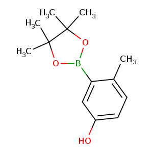 Phenol, 4-methyl-3-(4,4,5,5-tetramethyl-1,3,2-dioxaborolan-2-yl)-