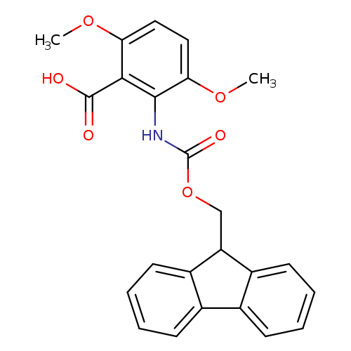 2-({[(9H-fluoren-9-yl)methoxy]carbonyl}amino)-3,6-dimethoxybenzoicacid