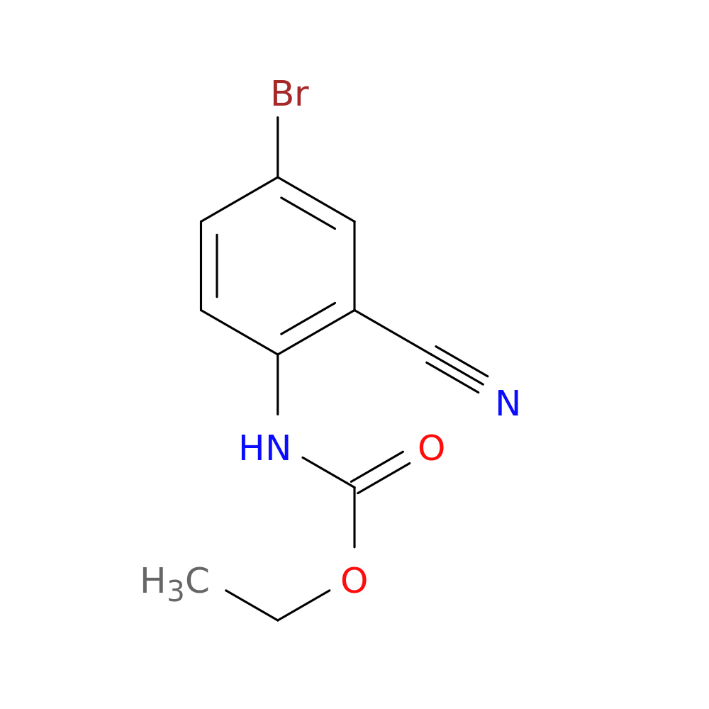 Ethyl (4-bromo-2-cyanophenyl)carbamate