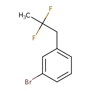 1-Bromo-3-(2,2-difluoropropyl)benzene