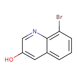 3-Quinolinol, 8-bromo-