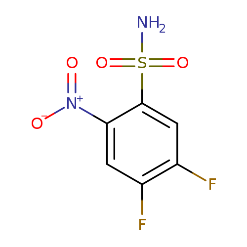 4,5-difluoro-2-nitrobenzene-1-sulfonamide