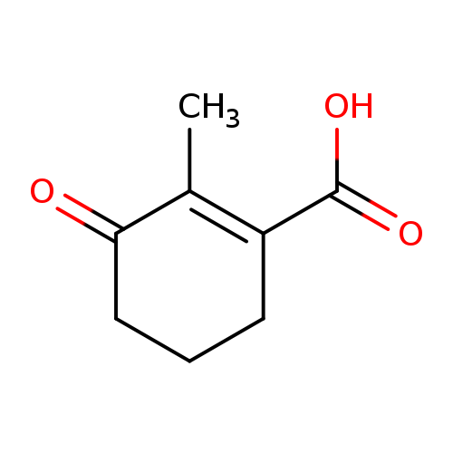 1-Cyclohexene-1-carboxylic acid, 2-methyl-3-oxo-