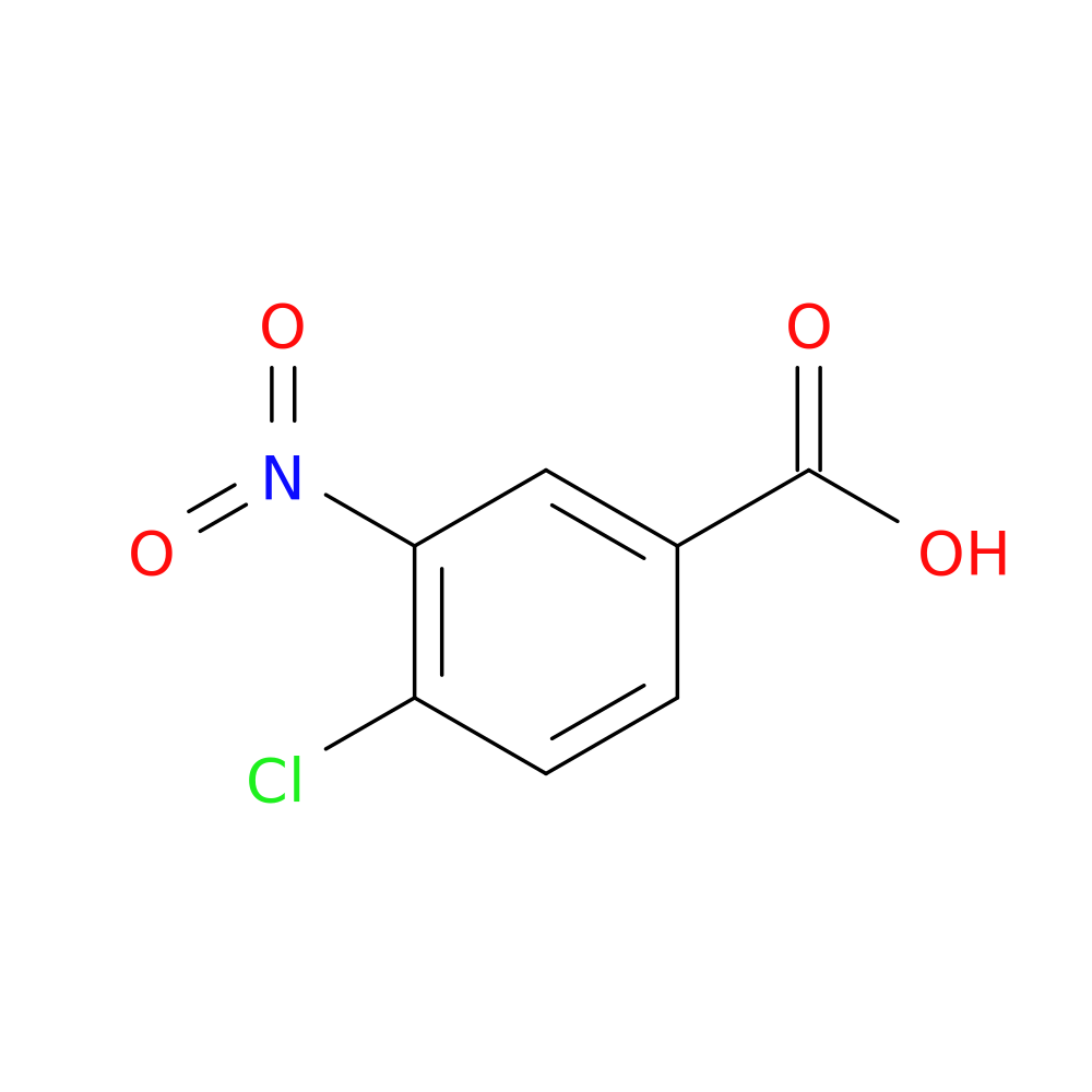 Benzoic acid, 4-chloro-3-nitro-