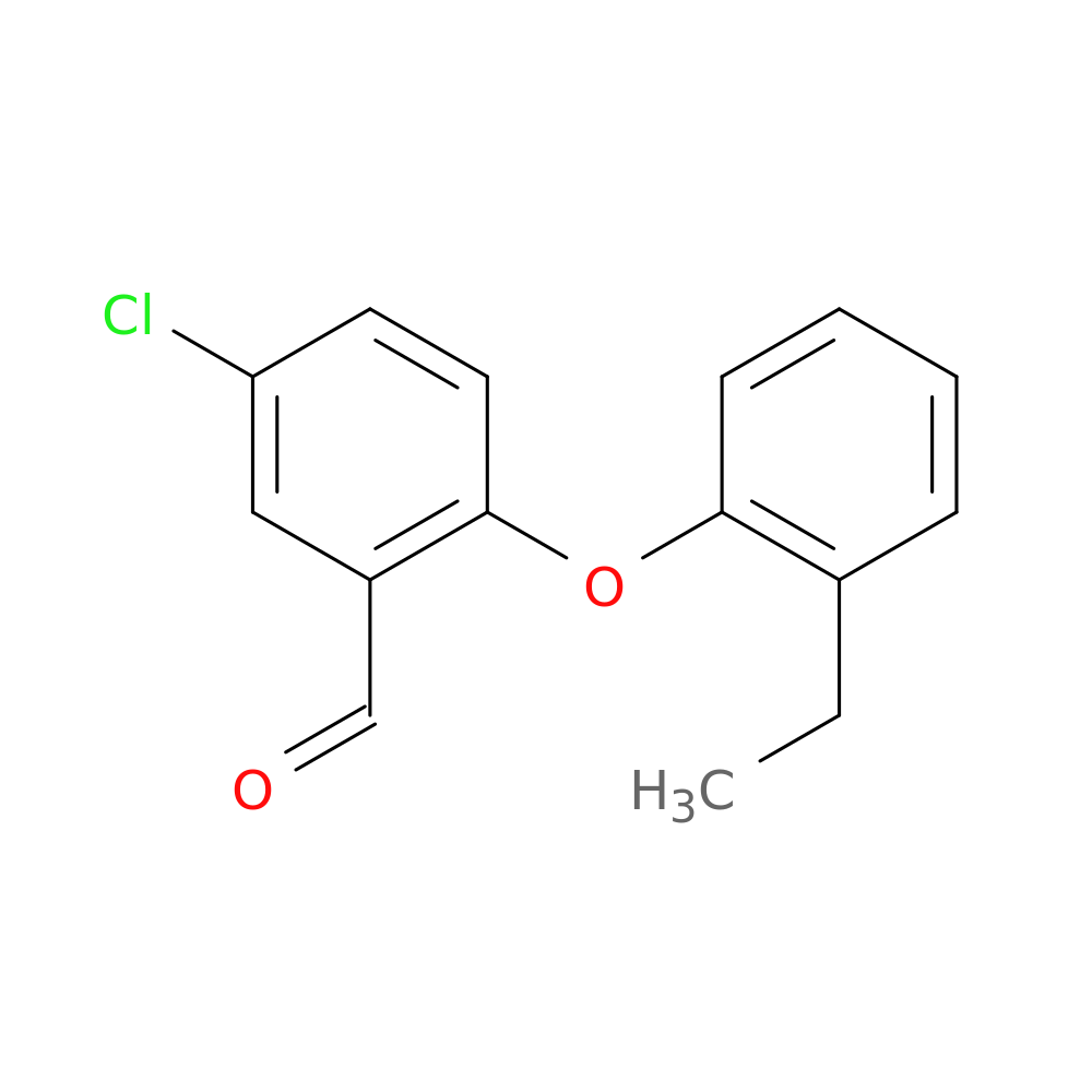 5-chloro-2-(2-ethylphenoxy)benzaldehyde