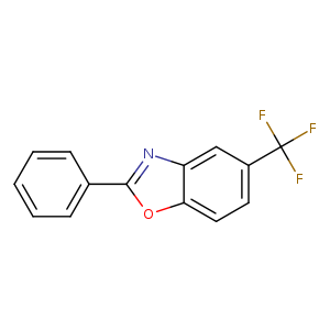 Benzoxazole, 2-phenyl-5-(trifluoromethyl)-