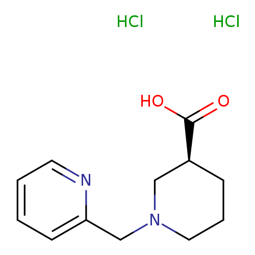 (3S)-1-[(pyridin-2-yl)methyl]piperidine-3-carboxylic acid dihydrochloride