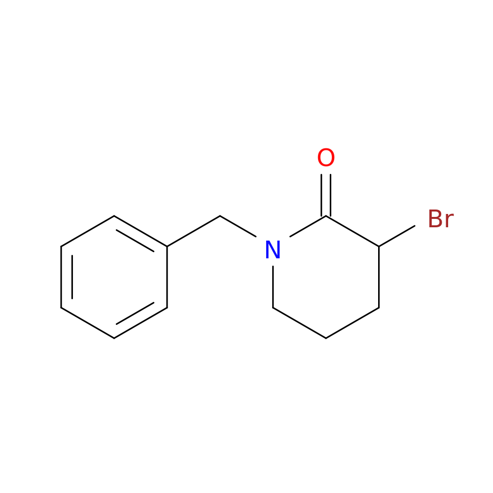 1-Benzyl-3-bromopiperidin-2-one