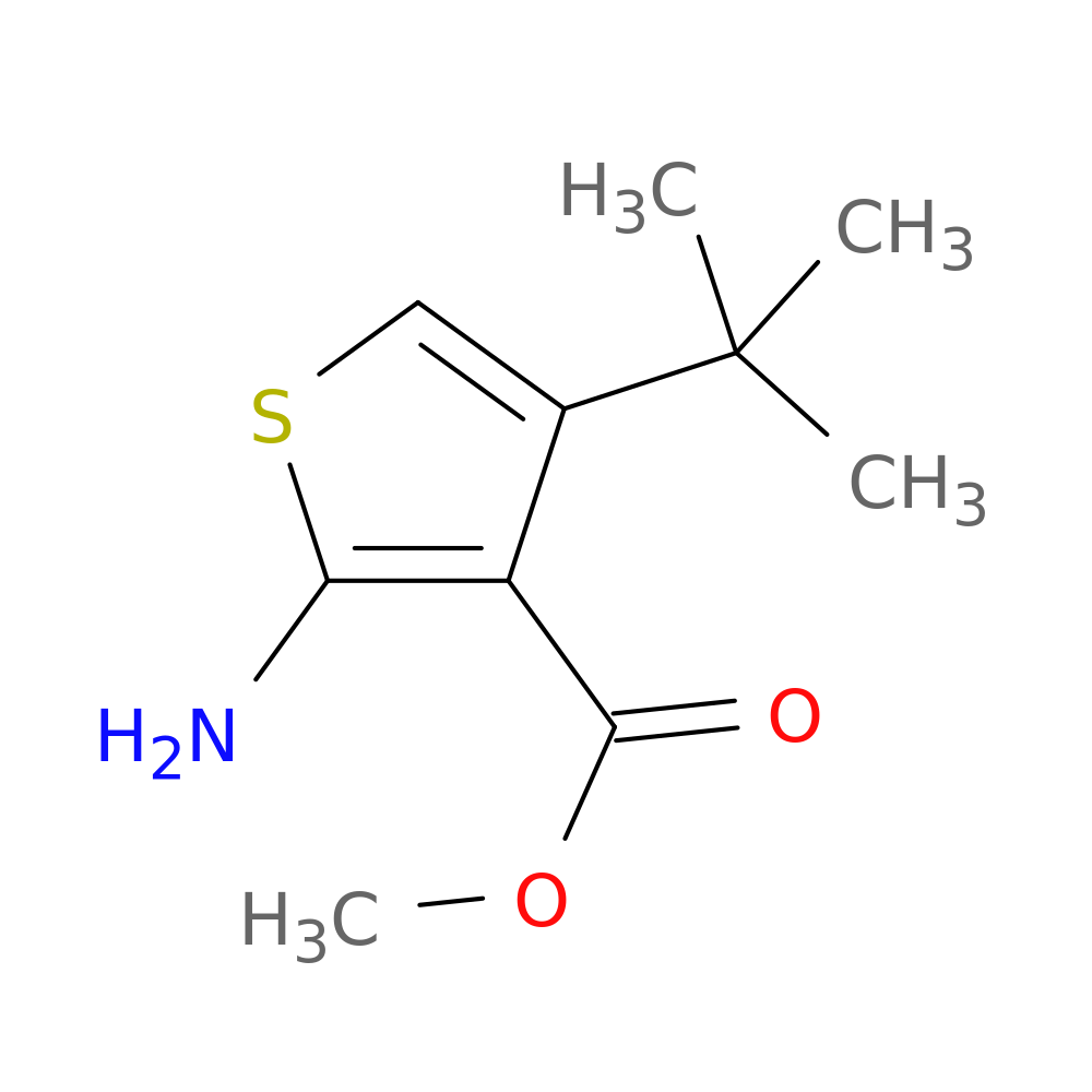 methyl 2-amino-4-tert-butylthiophene-3-carboxylate