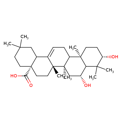 3BETA-6BETA-DIHYDROXY OLEAN-12-EN-28-OIC ACID