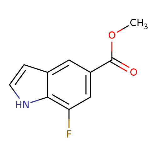 1H-Indole-5-carboxylic acid, 7-fluoro-, methyl ester