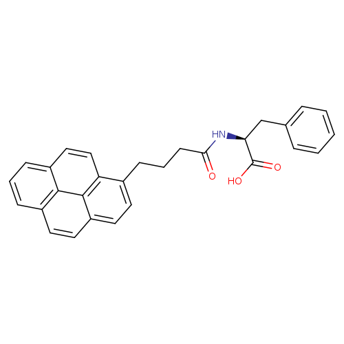 L-Phenylalanine, N-[1-oxo-4-(1-pyrenyl)butyl]-