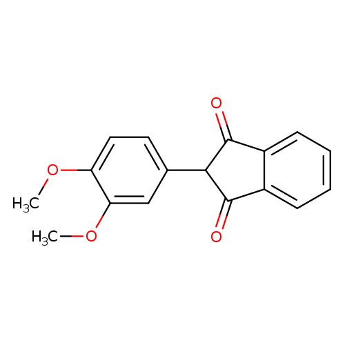 2-(3,4-Dimethoxyphenyl)-1h-indene-1,3(2h)-dione