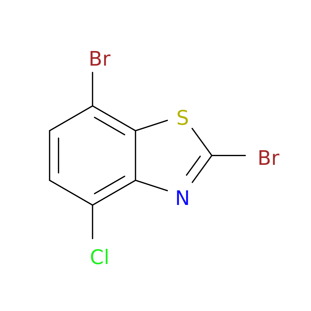2,7-dibromo-4-chloro-1,3-benzothiazole