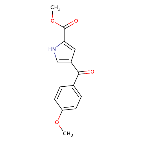 methyl 4-(4-methoxybenzoyl)-1H-pyrrole-2-carboxylate