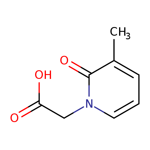 2-(3-methyl-2-oxo-1,2-dihydropyridin-1-yl)acetic acid