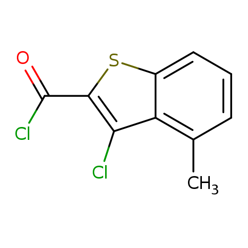 3-Chloro-4-methyl-1-benzothiophene-2-carbonyl chloride