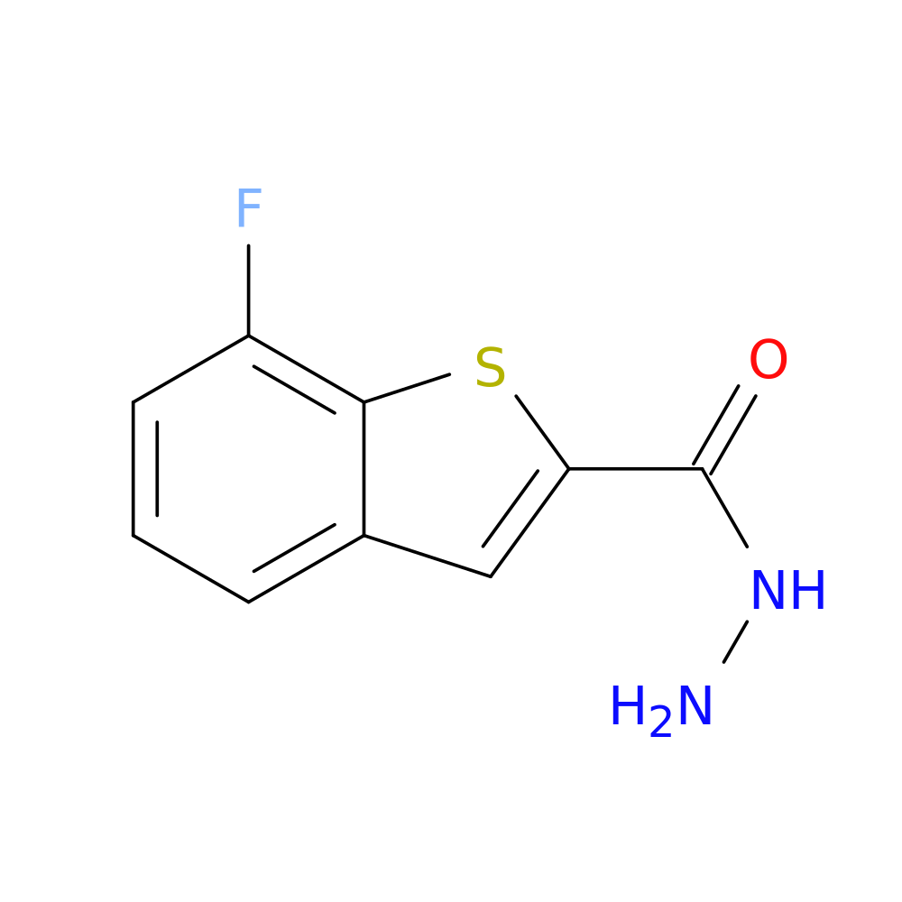 7-Fluorobenzo[b]thiophene-2-carbohydrazide