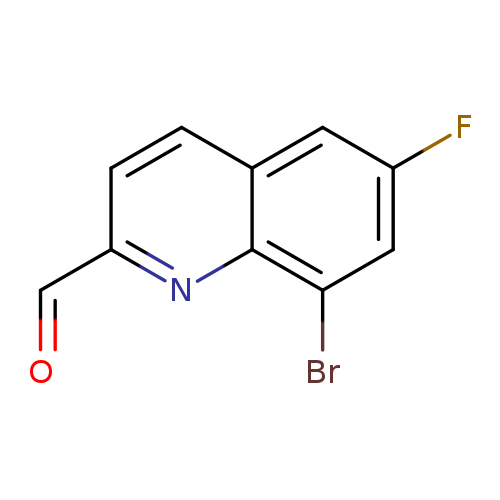 8-bromo-6-fluoroquinoline-2-carbaldehyde