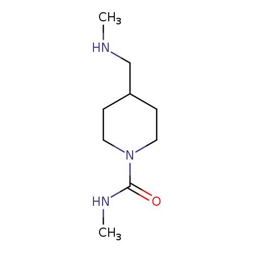 N-Methyl-4-[(methylamino)methyl]piperidine-1-carboxamide