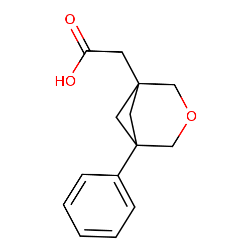 2-{5-phenyl-3-oxabicyclo[3.1.1]heptan-1-yl}acetic acid